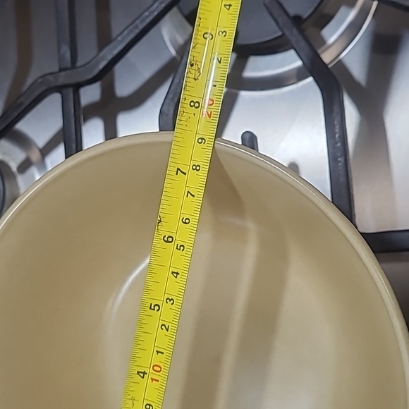 Pfaltzgraff FOLK ART Basket Weave Serving Bowl USA Vintage - Picture 4 of 4